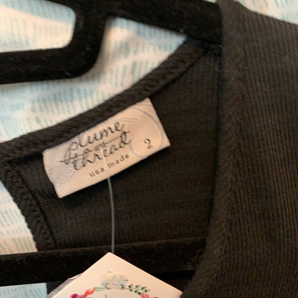 Plume & Thread Sleeveless Dress/Tunic Made in USA - Picture 4 of 11